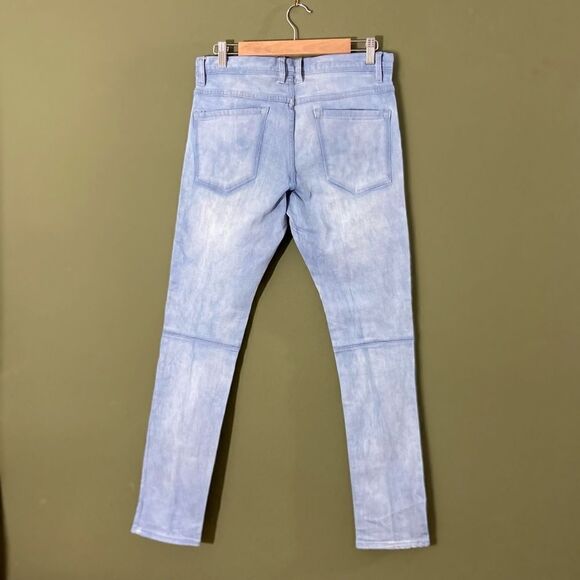 DECOY MOTO NWOT Skinny high rise distressed light wash jeans 32W - Picture 2 of 8